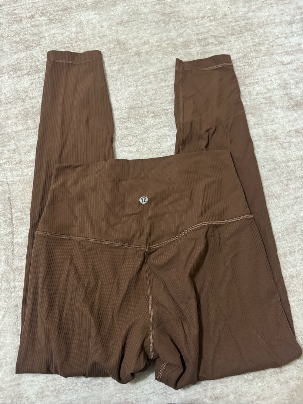 Lululemon align ribbed leggings 25” size 6 - Picture 3 of 4
